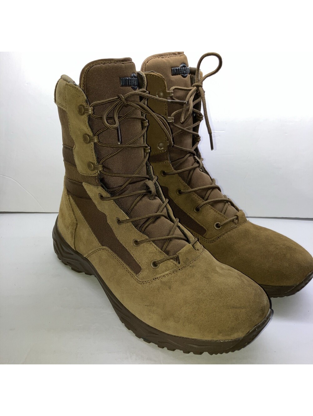 Interceptor Men's Frontier 6" Tactical Boots Tan Coyote Size 13 NEW